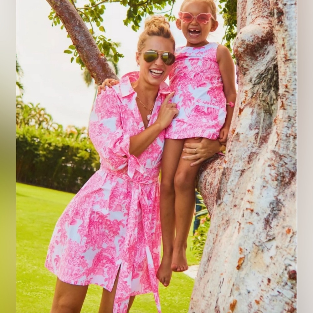 Lilly Pulitzer Amrita Cotton Shirtdress- 65th Anniversary Collection size 4